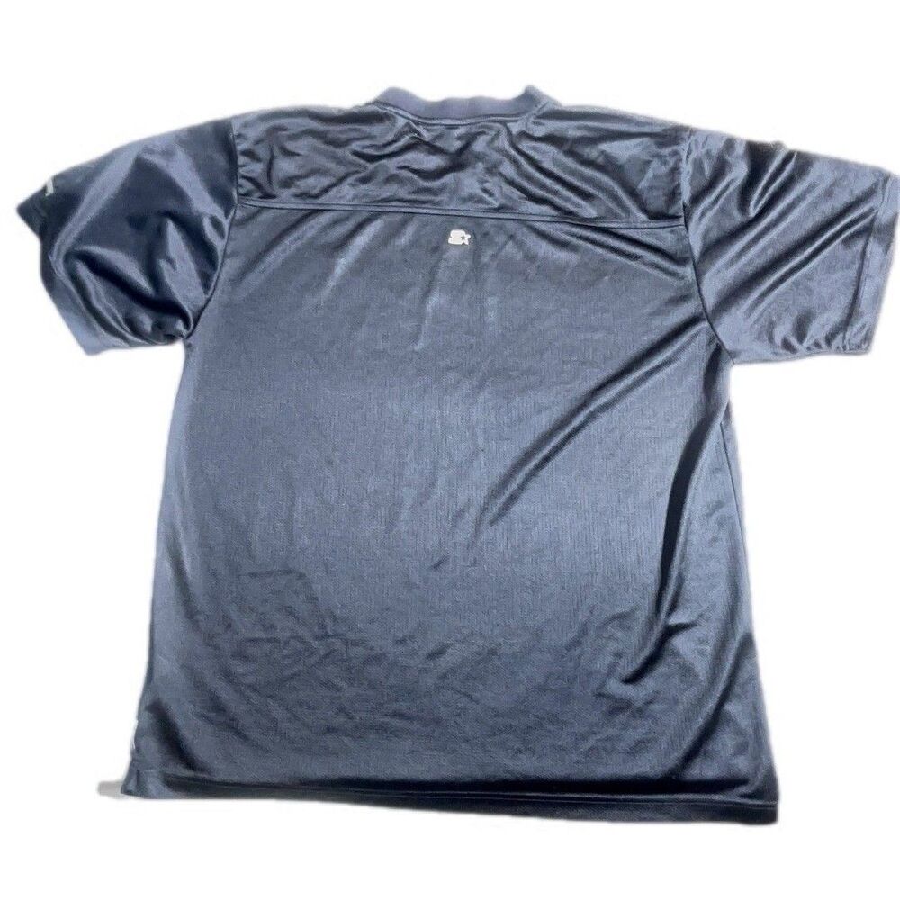 Starter pullover V-neck jersey in navy blue Size Large